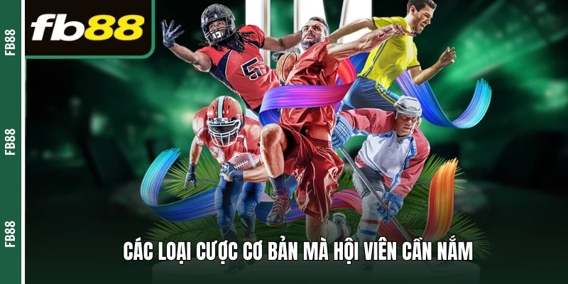 Các loại cược cơ bản mà hội viên cần nắm 